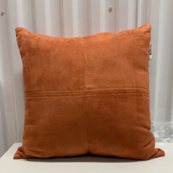 MADURA MONTANA REVERSIBLE PILLOW/ SIZE: 15" X 15" SQUARE/ COLOR: ORANGE - Picture 1 of 1